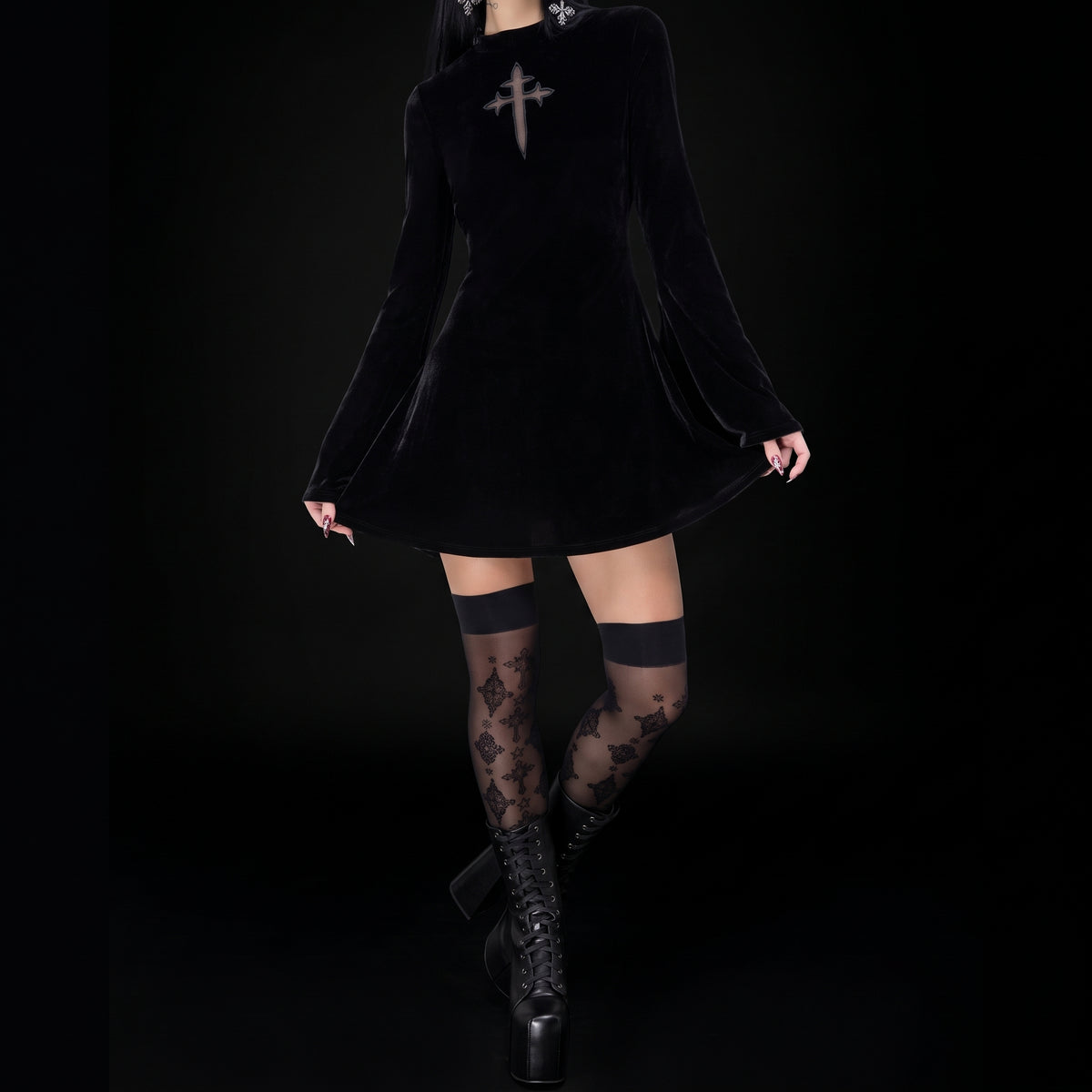 Shadows Mini Dress