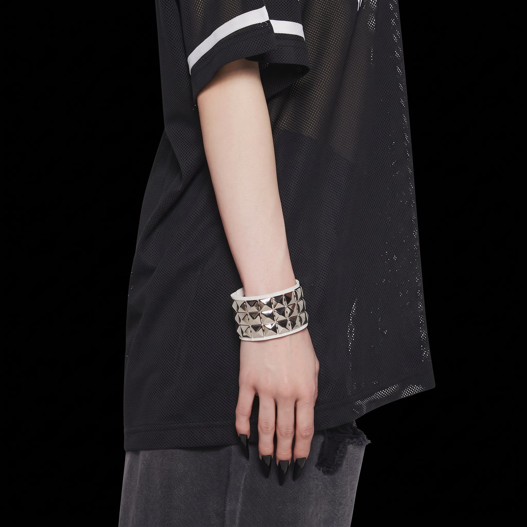 White Metalic Bracelet