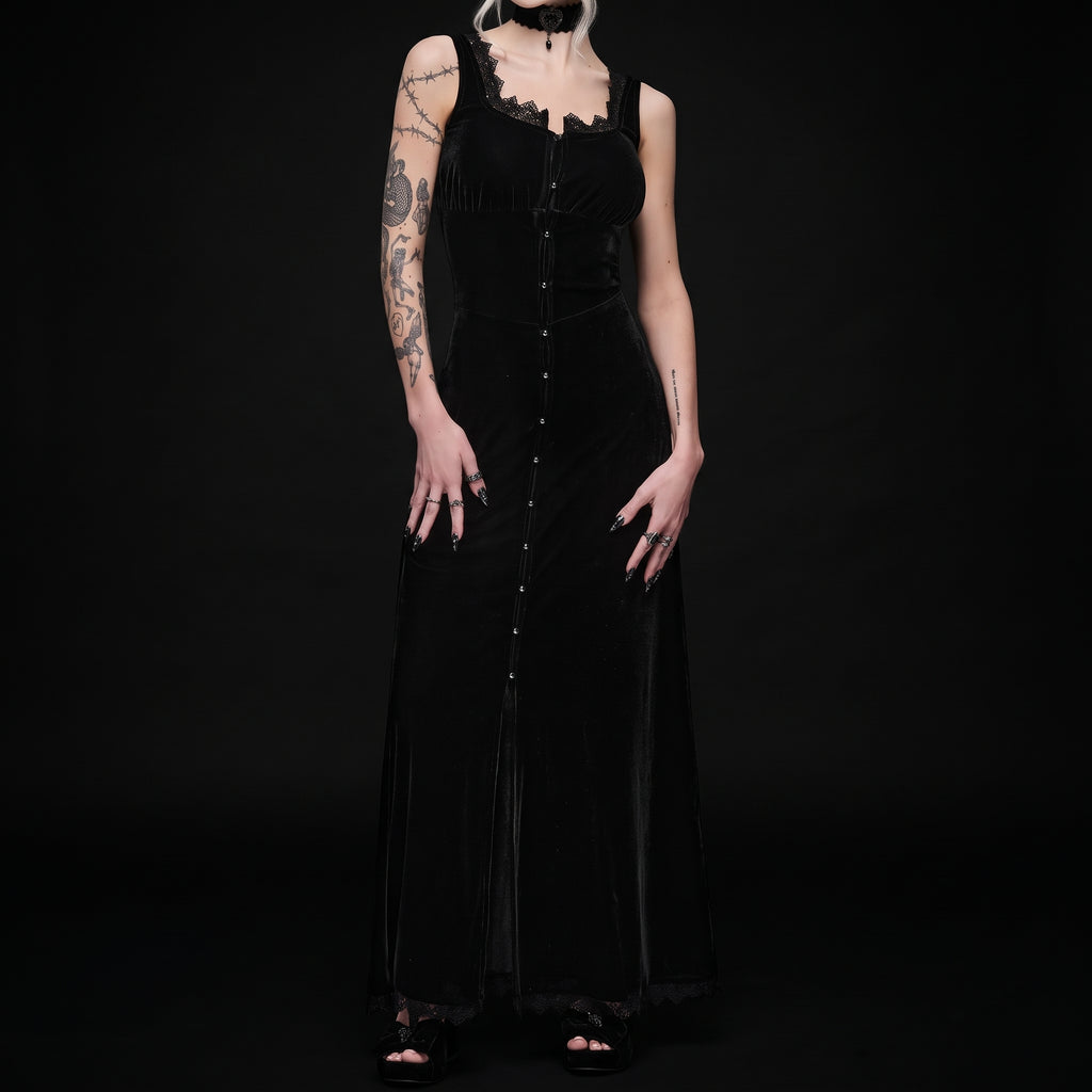 Velvet Maxi Dress