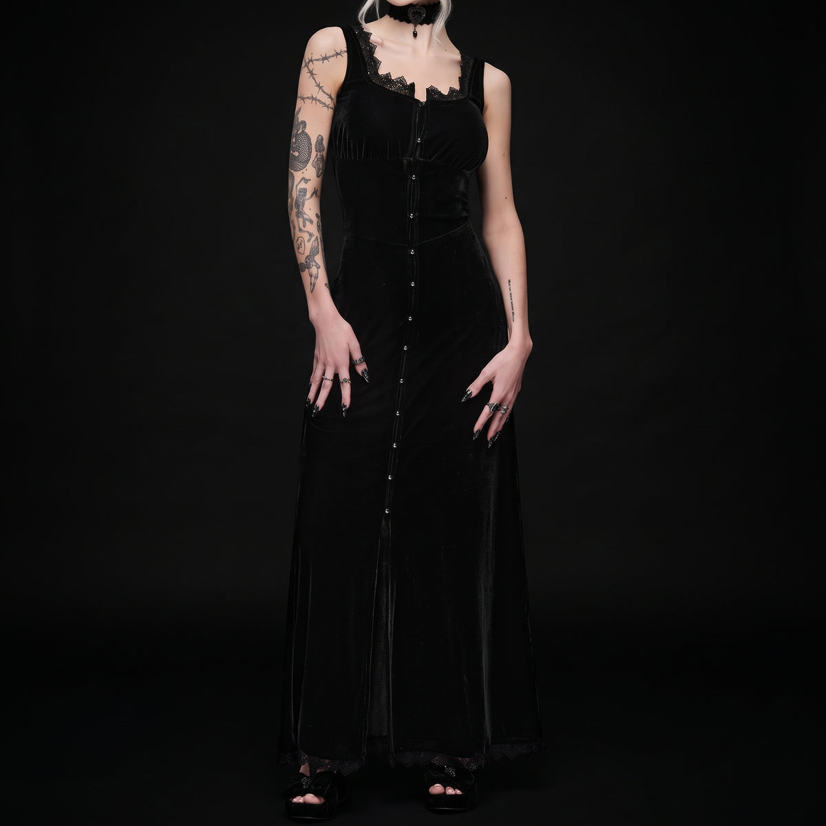 Velvet Maxi Dress